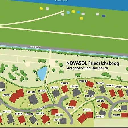 Prázdninový dům Friedrichskoog-strandpark 8 *